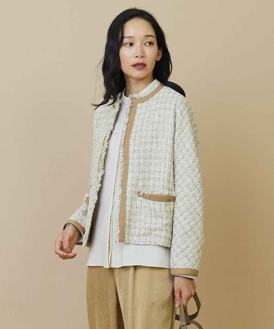ツイードジャケット
